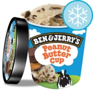 Ben & Jerrys Peanut Butter Cup Ice Cream 500Ml £3.00