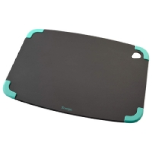 Partridges Smidge Smidge Slice Chopping Board - Lge 44x32x0.6cm - Slate & Aqua