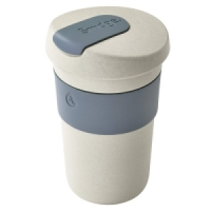 Partridges Smidge Smidge Coffee Cup 400ml - Natural Sand and Storm Grey