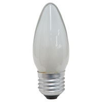 Partridges Crompton Lamps 25W 240V ES 35mm Professional Clear Candle Light Bulb