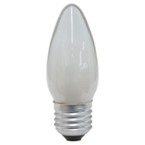 Partridges Crompton Lamps 25W 240V ES 35mm Professional Clear Candle Light Bulb