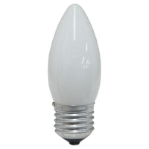 Partridges Bell 60W 240V ES 35mm Opal (White) Candle Light Bulb