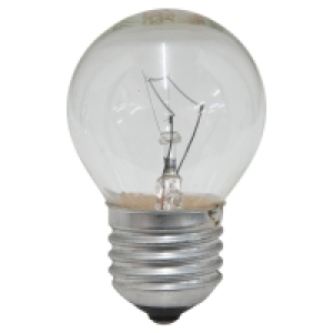 Partridges Bell 60W 240V ES 45mm Clear Round light Bulb