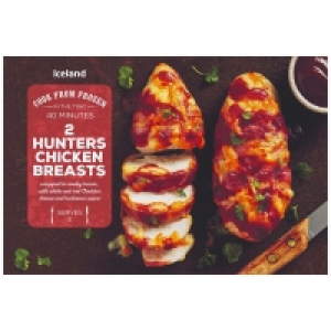 Iceland Hunters Chicken Breasts 430g £3.00