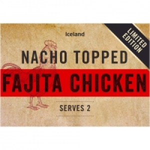 Iceland Nacho Topped Fajita Chicken 360g £3.00