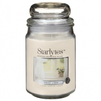 BMStores  Starlytes 16oz Jar Candle - Fresh Linen