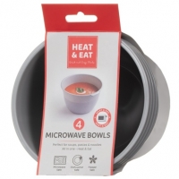 BMStores  Heat & Eat Microwave Bowls 4pk