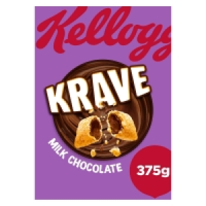 Kelloggs Krave Milk Chocolate 375g £3.00