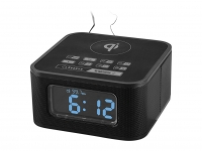 Lidl  Silvercrest Bluetooth® Alarm Clock Radio with QI Charger1