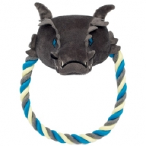 Game of Thrones Rope Ring Dog Toy with Squeaker - Dragon