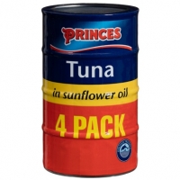 BMStores  Princes Tuna Chunks in Oil 4 x 145g