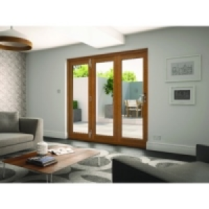 Wickes Albery External Door Folding Set Oak 8ft Wide £2.12