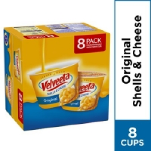 Velveeta Original Shells & Cheese Microwavable Cups, 8 Count £6.48