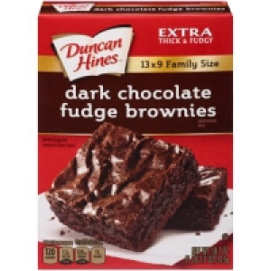(4 Pack) Duncan Hines Dark Chocolate Fudge Brownies Brownie  £6.28