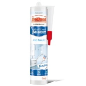 Unibond Anti Mould Sealant Cartridge Translucent 300ml £10.09