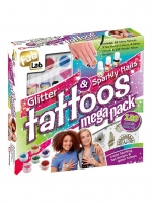 Fab Lab Glitter Tattoos & Sparkly Nails Mega Pack £22.39