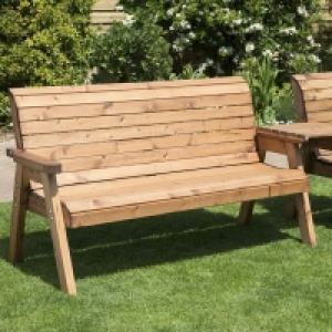 4 Seat Straight Tete-a-tete Companion Love Seat Garden Bench £244.00