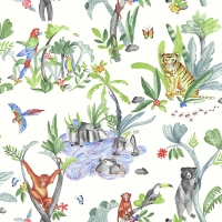 Wilko  Arthouse Jungle Kids Wallpaper