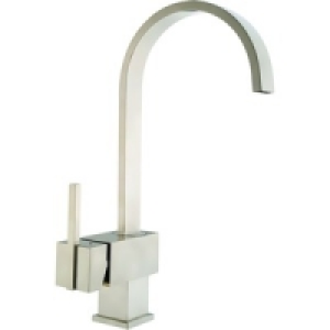 Wickes Callis Mono Mixer Kitchen Sink Tap Brushed Stainless