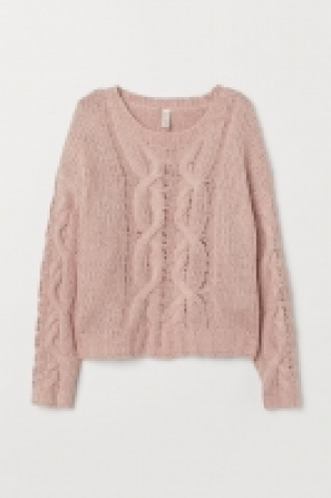  Cable-knit jumper £15.00