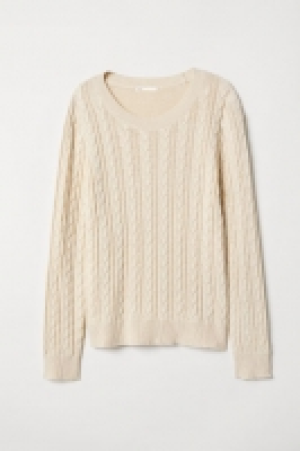  Cable-knit jumper £8.00