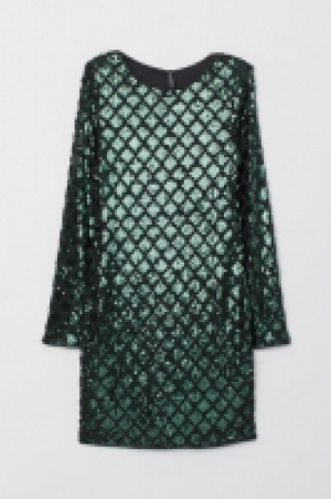  Sequined velour dress £10.00