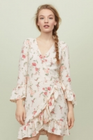  Patterned wrap dress £7.00