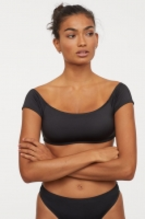  Off-the-shoulder bikini top £4.00