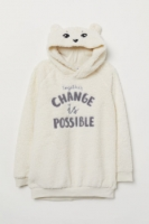  Pile hooded top £7.00
