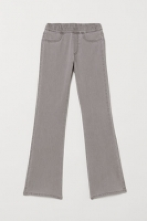 Flared twill trousers £7.00
