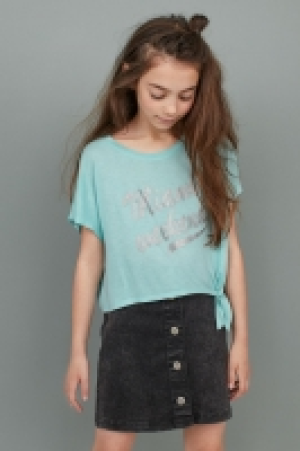  Tie-hem top £2.00