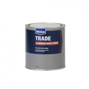 Wickes  Wickes Trade Aluminium Wood Primer - 1L