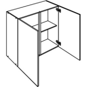 Wickes Edmonton Wall Unit 1000mm