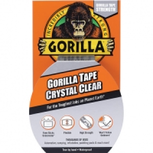 Gorilla Tape Crystal Clear - 48mm x 8.2m £8.00