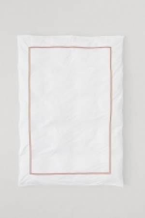  Cotton percale duvet cover £20.00