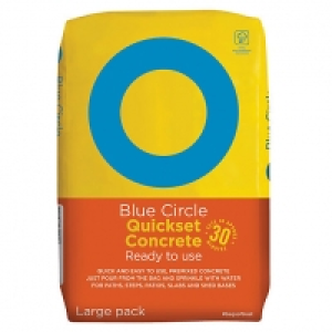 Blue Circle Quick Set Concrete - 20kg £7.40