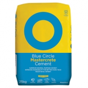 Blue Circle Mastercrete Cement - 25kg £4.60