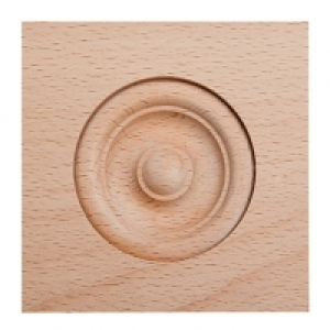 Wickes Light Hardwood Architrave Block Moulding - 89mm x 89m £7.10