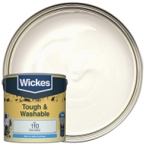 Wickes Pure Cotton - No. 110 Tough & Washable Matt Emulsion  £16.00