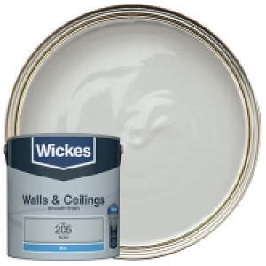 Wickes Nickel - No. 205 Vinyl Matt Emulsion Paint - 2.5L £12.00
