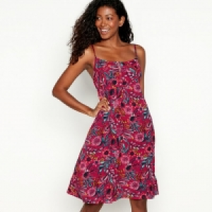 Bright Pink Floral Mini Dress £34.30