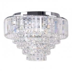 Debenhams  Sophia Crystal Glass Flush Light