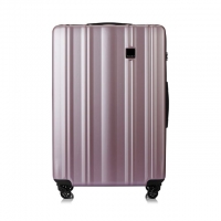 Debenhams  Blush Retro Large 4 wheel suitcase