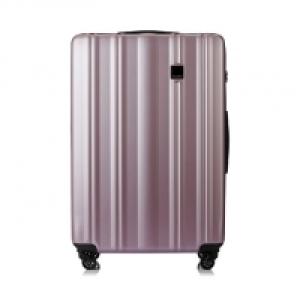 Blush Retro Large 4 wheel suitcase