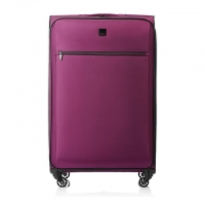 Damson Full Circle large 4-wheel suitcase