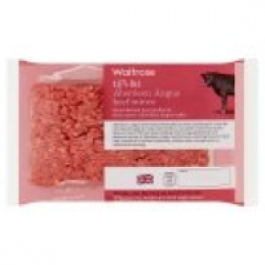 Waitrose  Waitrose Aberdeen Angus beef mince, 15% fat