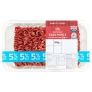 Morrisons British Beef Lean Mince 5% Fat £3.80