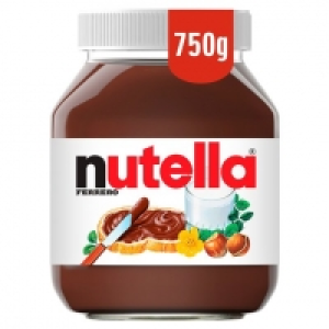 Nutella Hazelnut Chocolate Spread 750G £4.65