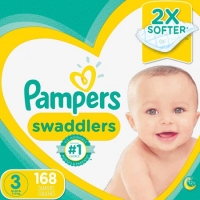 Walmart  Pampers Swaddlers Diapers Size 3 168 Count