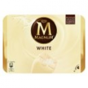 4 White Chocolate Ice Creams £2.20